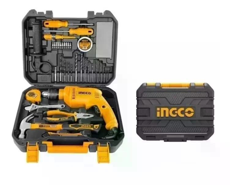 SET TALADRO PERCUTOR INGCO ELÉCTRICO 680 W + 115 PIEZAS - 5