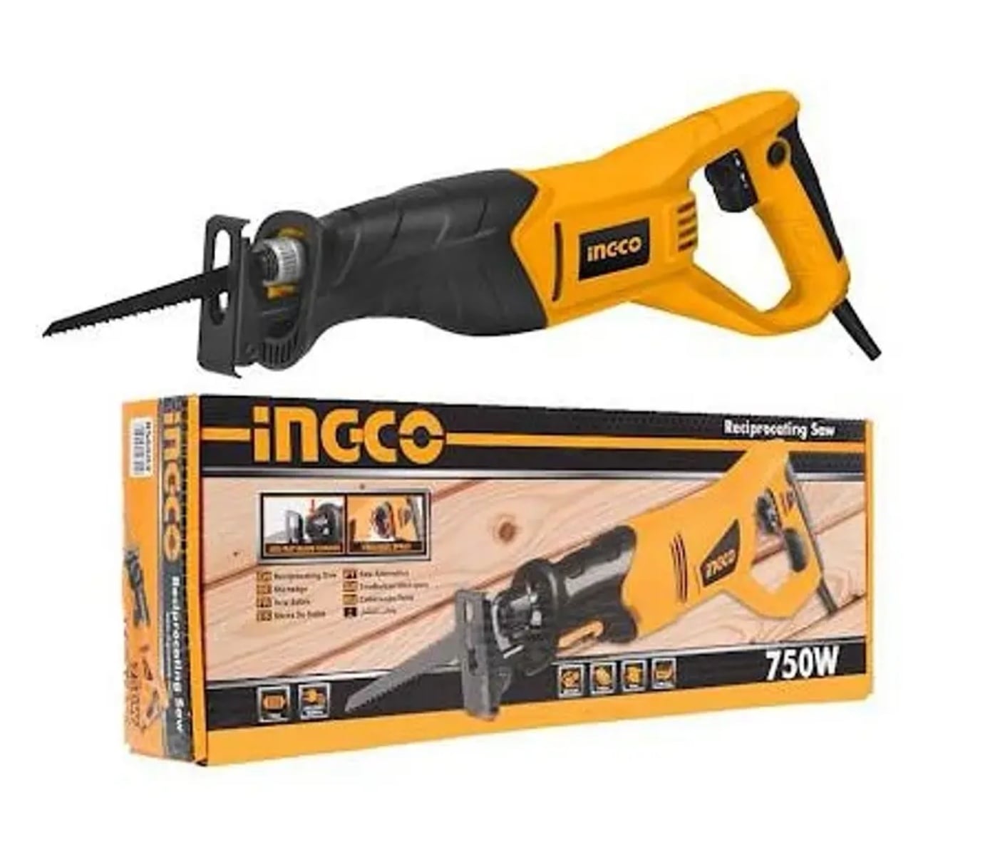 SIERRA INGCO SABLE ELÉCTRICA 750 W 3300 RPM + + ACCES - 4