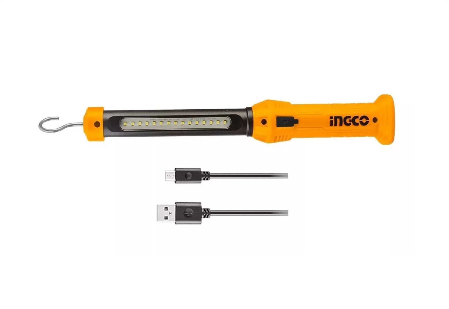 LINTERNA INGCO LÁMPARA DE TRABAJO LED RECARGABLE 300 LM - 2