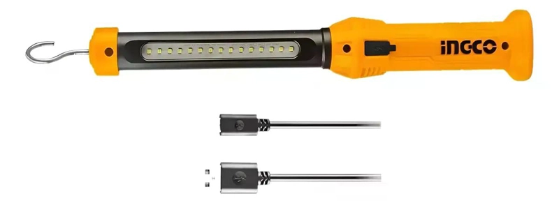 LINTERNA INGCO LÁMPARA DE TRABAJO LED RECARGABLE 300 LM - 3