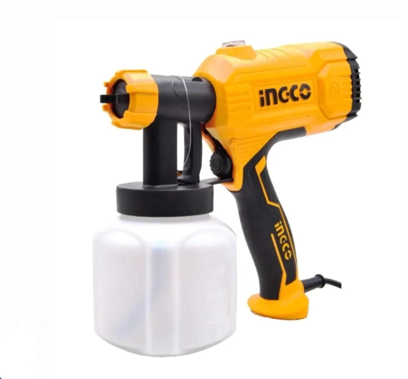 PISTOLA DE PINTURA INGCO ELÉCTRICA 450 W INDUSTRIAL + ACCES - 2