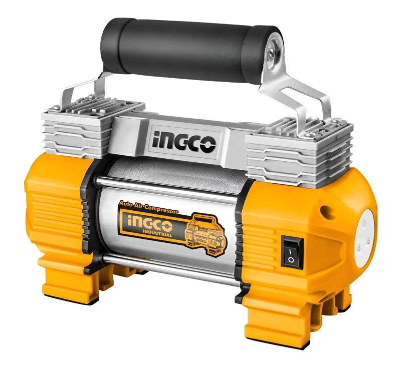 COMPRESOR DE AIRE INGCO PARA AUTO 13.5 V 120 PSI 18 A + 5 AC - 1