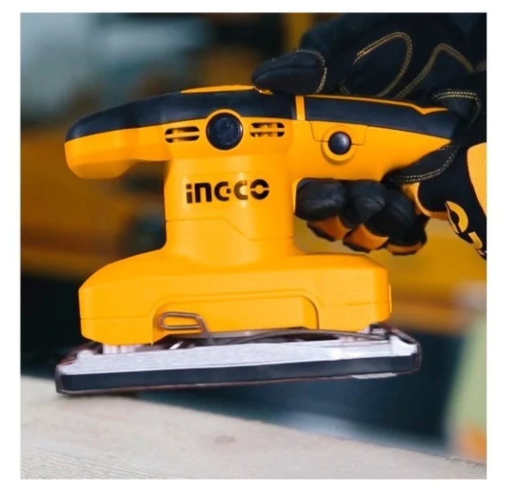LIJADORA INGCO ORBITAL ELECTRICA 320 W INDUSTRIAL + 5 LIJAS - 8
