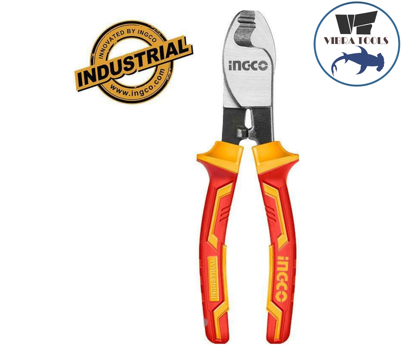 ALICATE INGCO CORTA CABLES AISLADO 6 PULGADAS INDUSTRIAL - 1