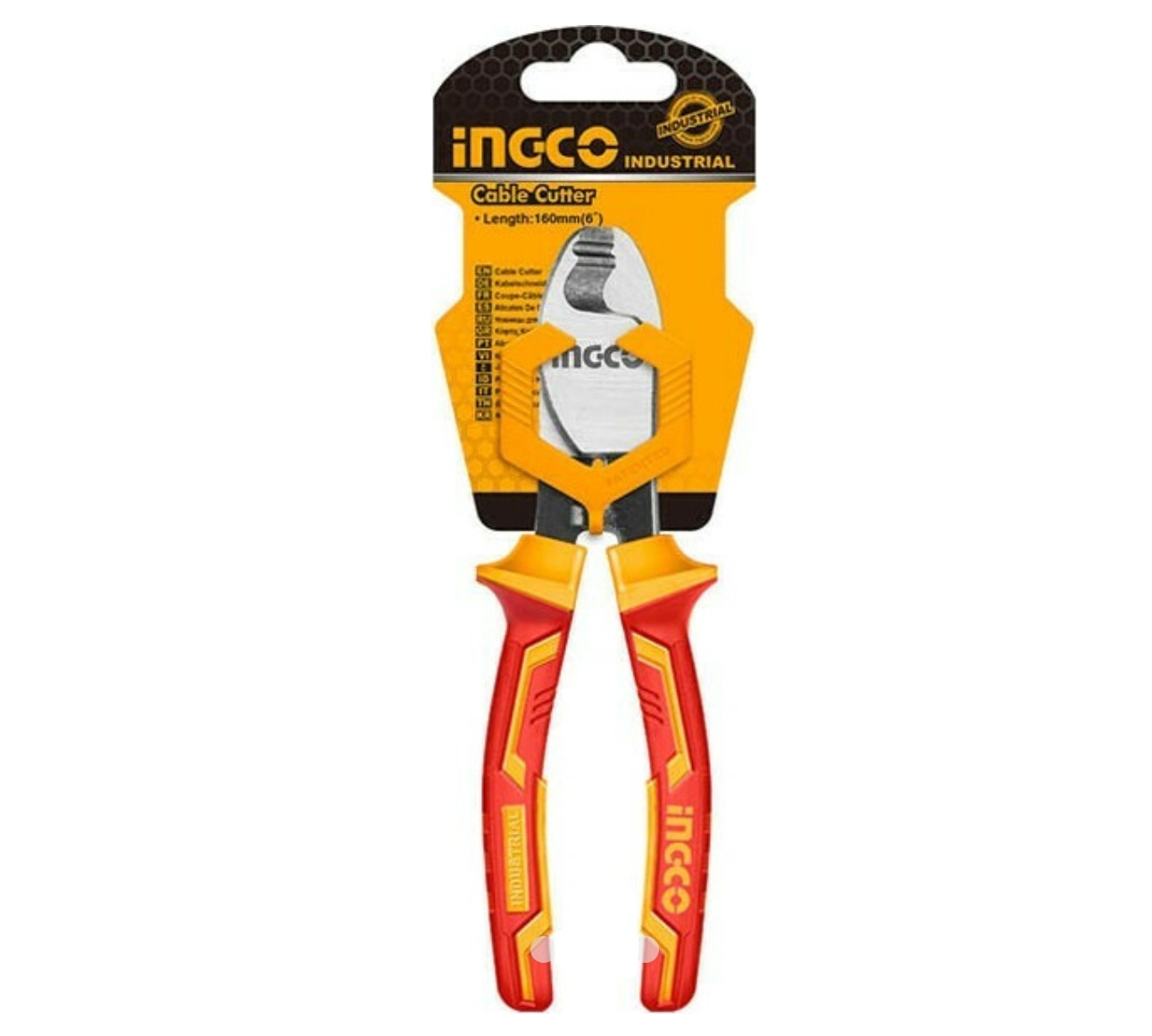 ALICATE INGCO CORTA CABLES AISLADO 6 PULGADAS INDUSTRIAL - 2