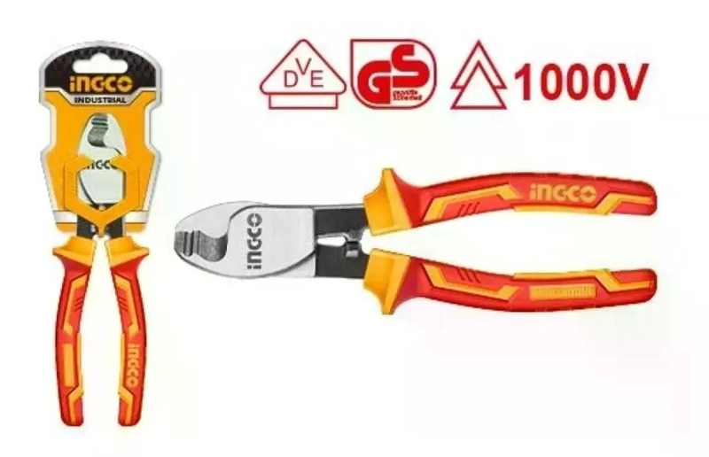 ALICATE INGCO CORTA CABLES AISLADO 6 PULGADAS INDUSTRIAL - 4