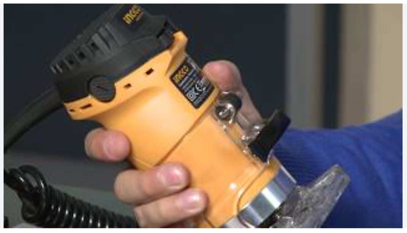 FRESADORA DE MANO TUPI ELÉCTRICA INGCO 600W 6 MM INDUSTRIAL - 4