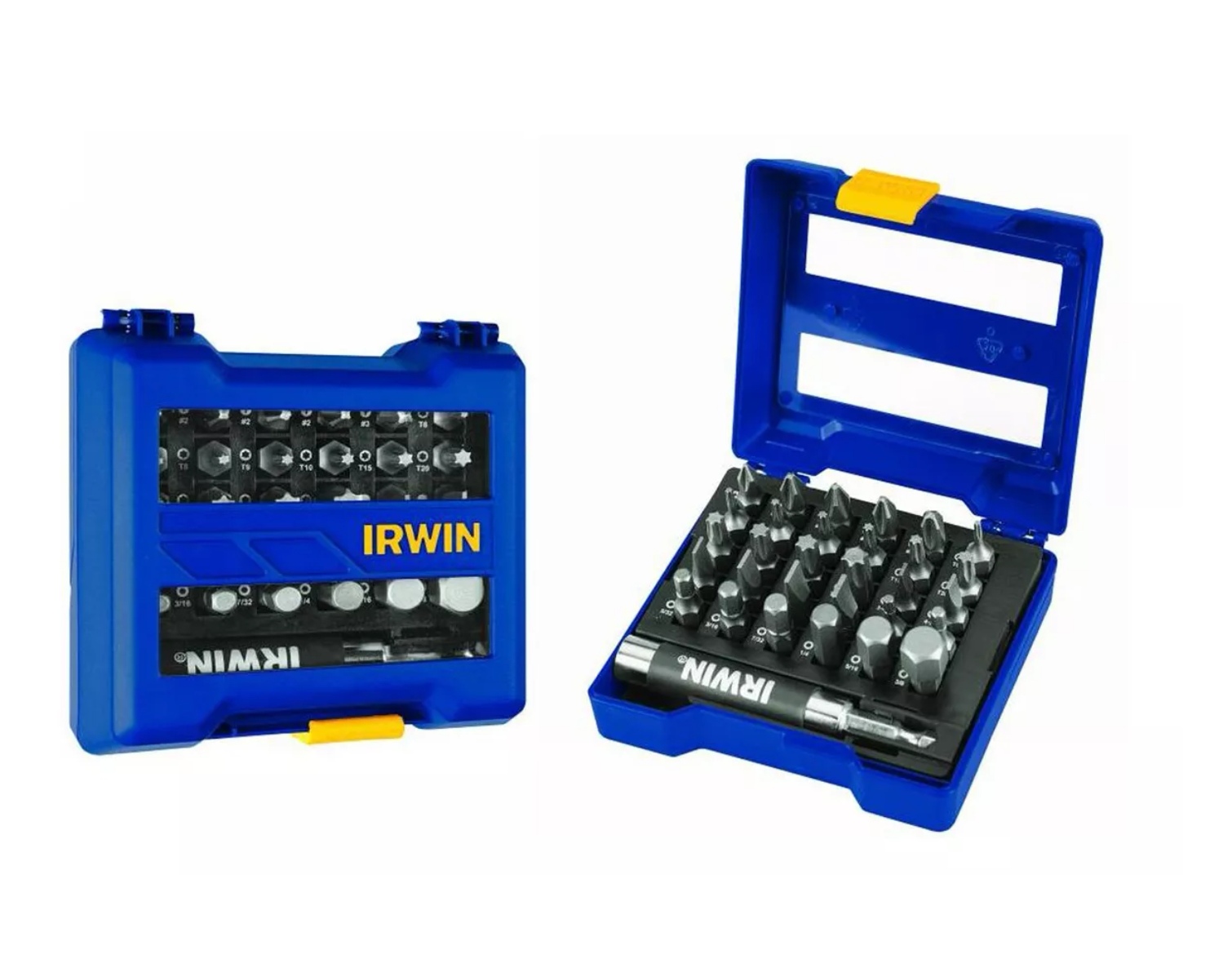 JUEGO DE PUNTAS IRWIN INTERCAMBIABLES 31 PIEZAS + CAJA TRANS - 5