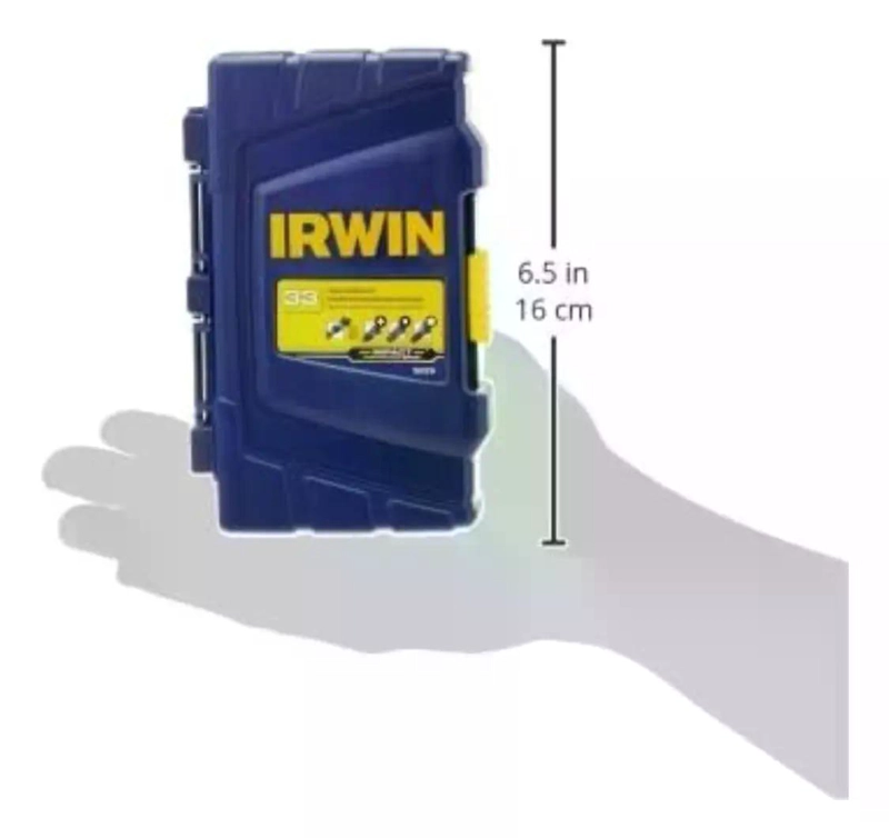 SET 33 PZAS IRWIN PARA ATORNILLADOR IMPACTO ALTO RENDIMIENTO - 8