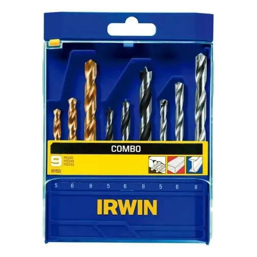 SET DE BROCAS IRWIN 9 PIEZAS MÚLTIPLES ALTO RENDIMIENTO - 2