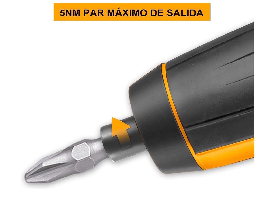 ATORNILLADOR INGCO DE PRECISIÓN 4 V + 42 PIEZAS + CAJA TRANSP - 4