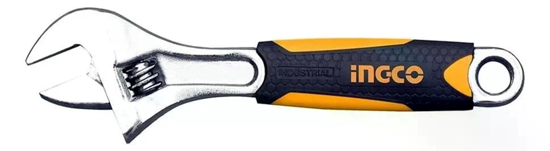 LLAVE INGCO INGLESA AJUSTABLE 150 MM INDUSTRIAL 6 PULGADAS - 7