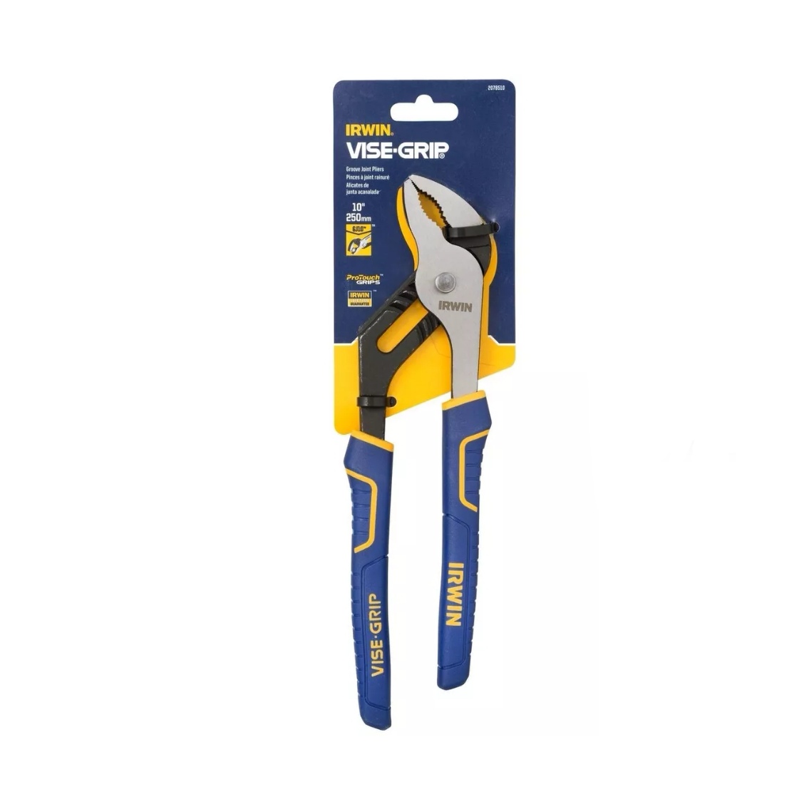 ALICATE IRWIN PELICANO PICO LORO 10 PULG 250 MM PROTOUCH - 1