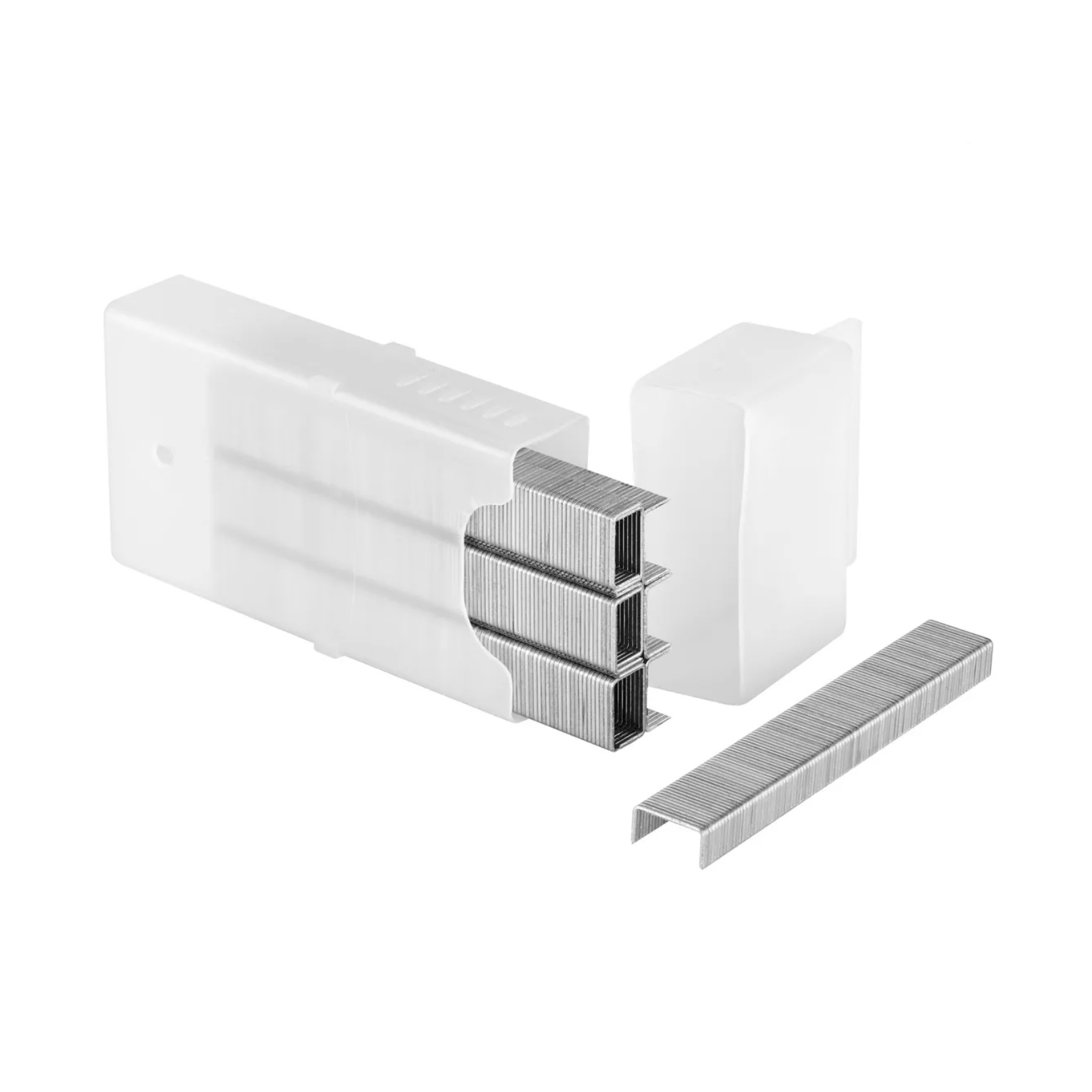 SET HERRAMIENTAS STANLEY ENGRAPADORA METALICA USO LIVIANO + GRAPAS + BOLSO - 4