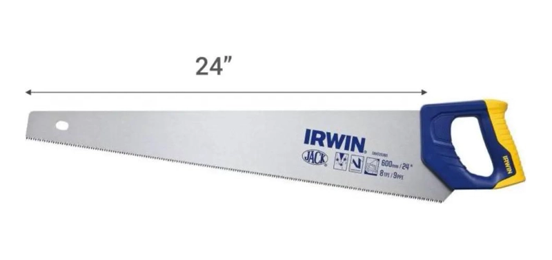 SERRUCHO IRWIN CARPINTERO FAST JACK PROFESIONAL 24 PULGADAS - 5
