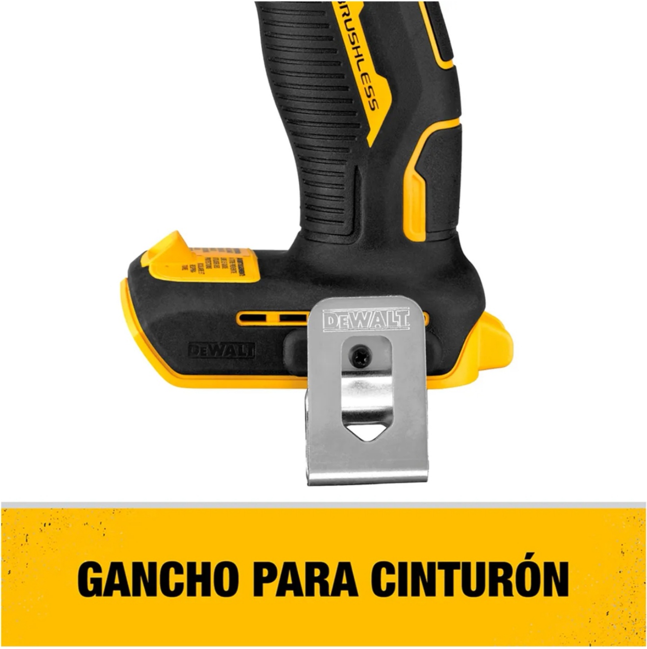 TALADRO PERCUTOR INA DEWALT ATOMIC 13MM 20V + 2 BAT + CARGADOR DCD709D2 - 6