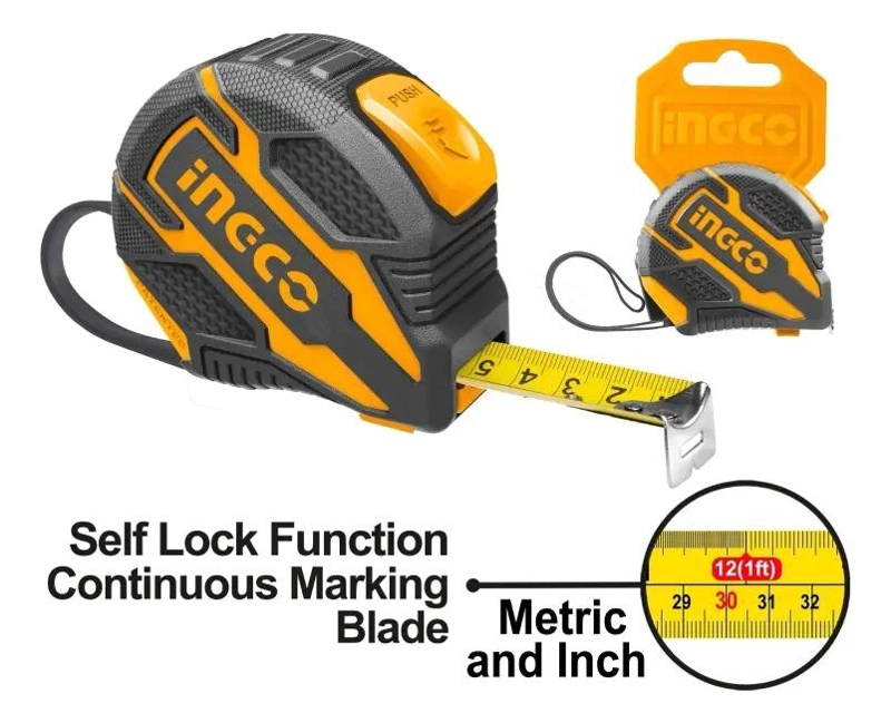 HUINCHA INGCO METRICA 19MMX5M - 4