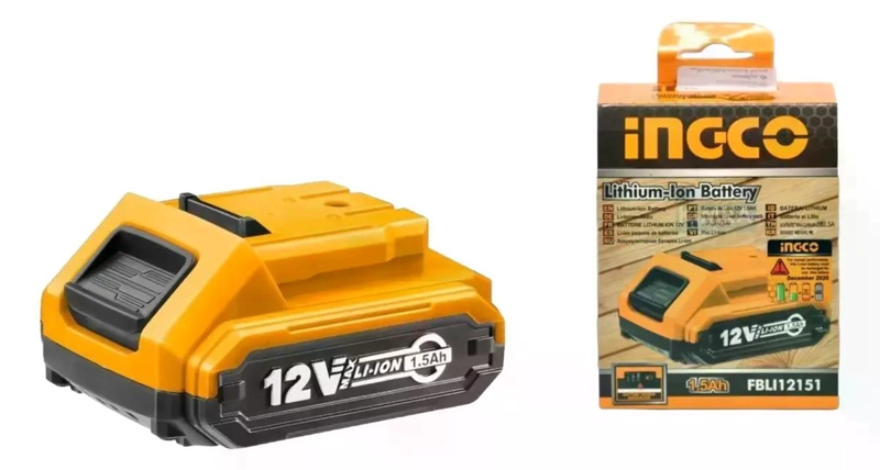 BATERÍA ION DE LITIO INGCO 12V 1.5 AH FBLI12151 - 2