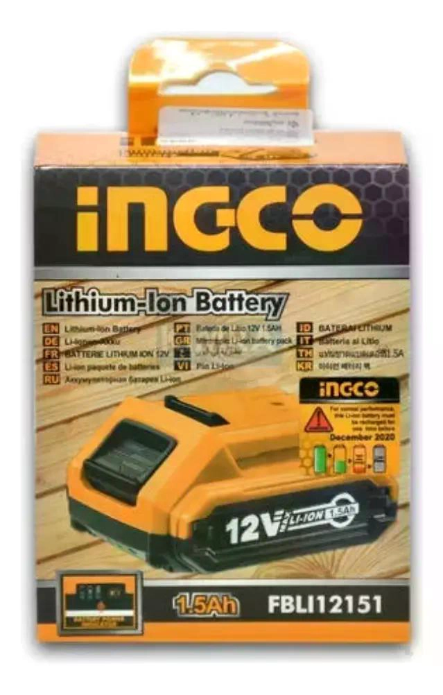 BATERÍA ION DE LITIO INGCO 12V 1.5 AH FBLI12151 - 3