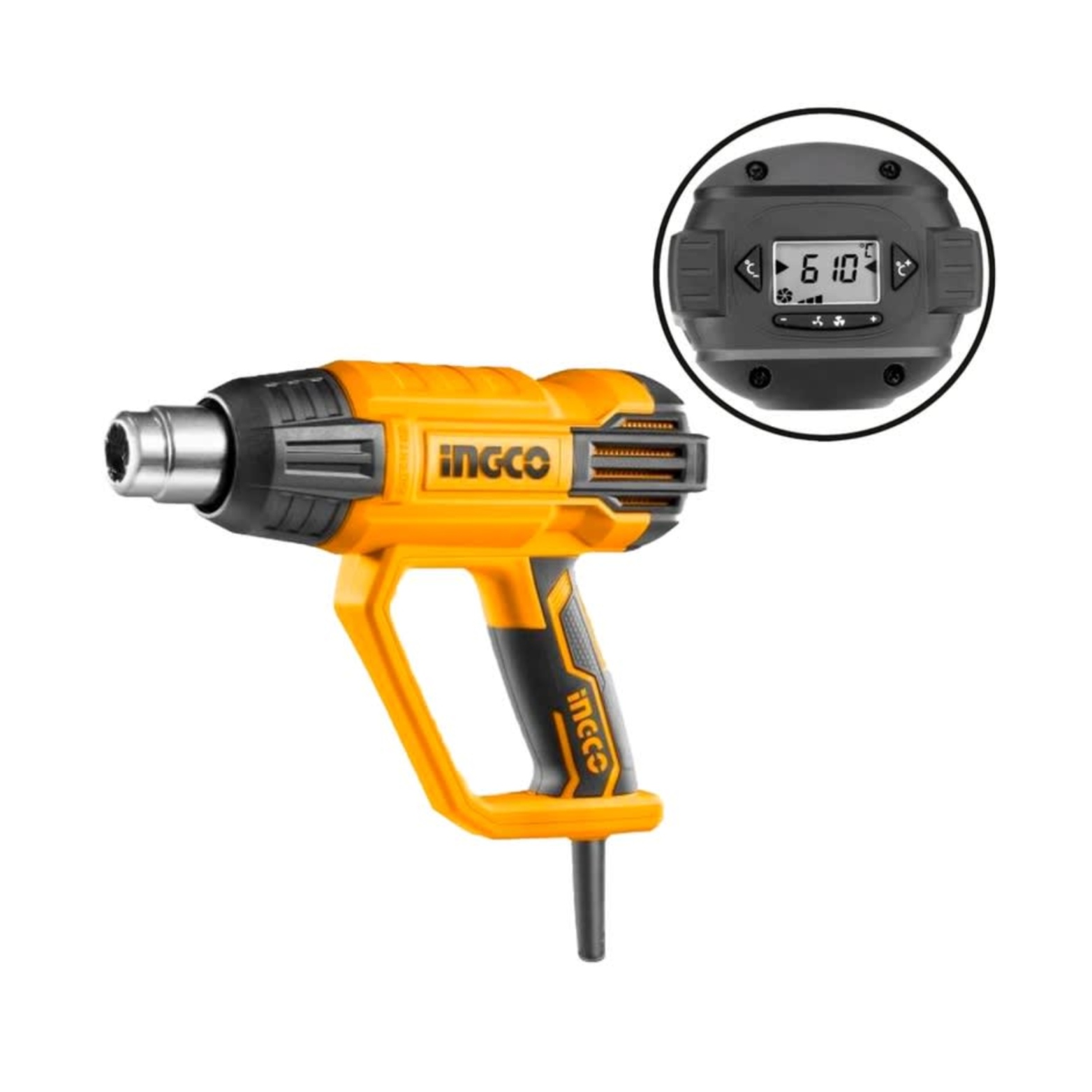 PISTOLA DE CALOR INGCO DIGITAL 2000 W INDUSTRIAL HG200028-1 - 3