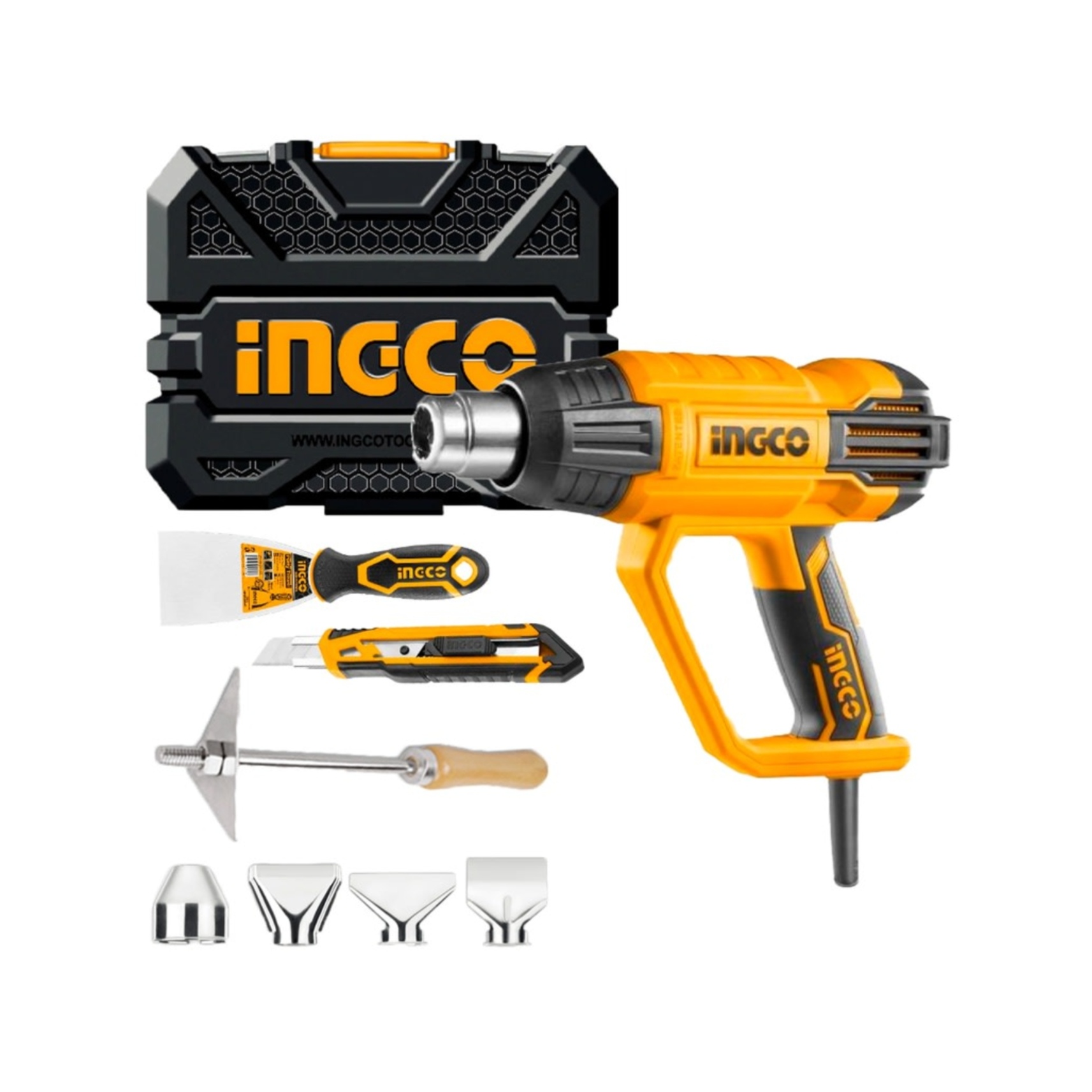 PISTOLA DE CALOR INGCO DIGITAL 2000 W INDUSTRIAL HG200028-1 - 4