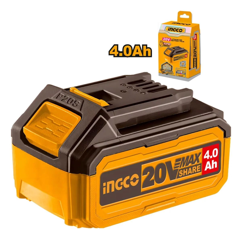 BATERÍA INDUSTRIAL P20S INGCO 20V 4 AH FBLI2002 - 9