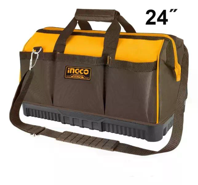 BOLSO INGCO HTBG09 HERRAMIENTAS INDUSTRIAL 18 BOLSILLOS 24 PULG - 8