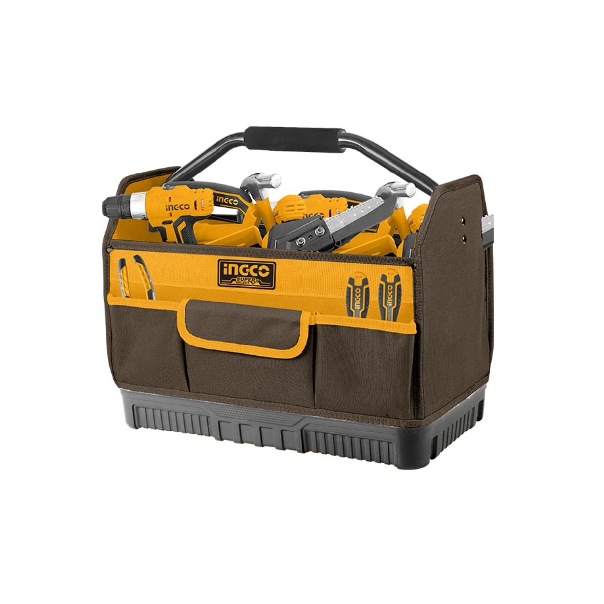 BOLSO INGCO HERRAMIENTAS INDUSTRIAL 7 BOLSILLOS 16 P HTBGL04 - 2