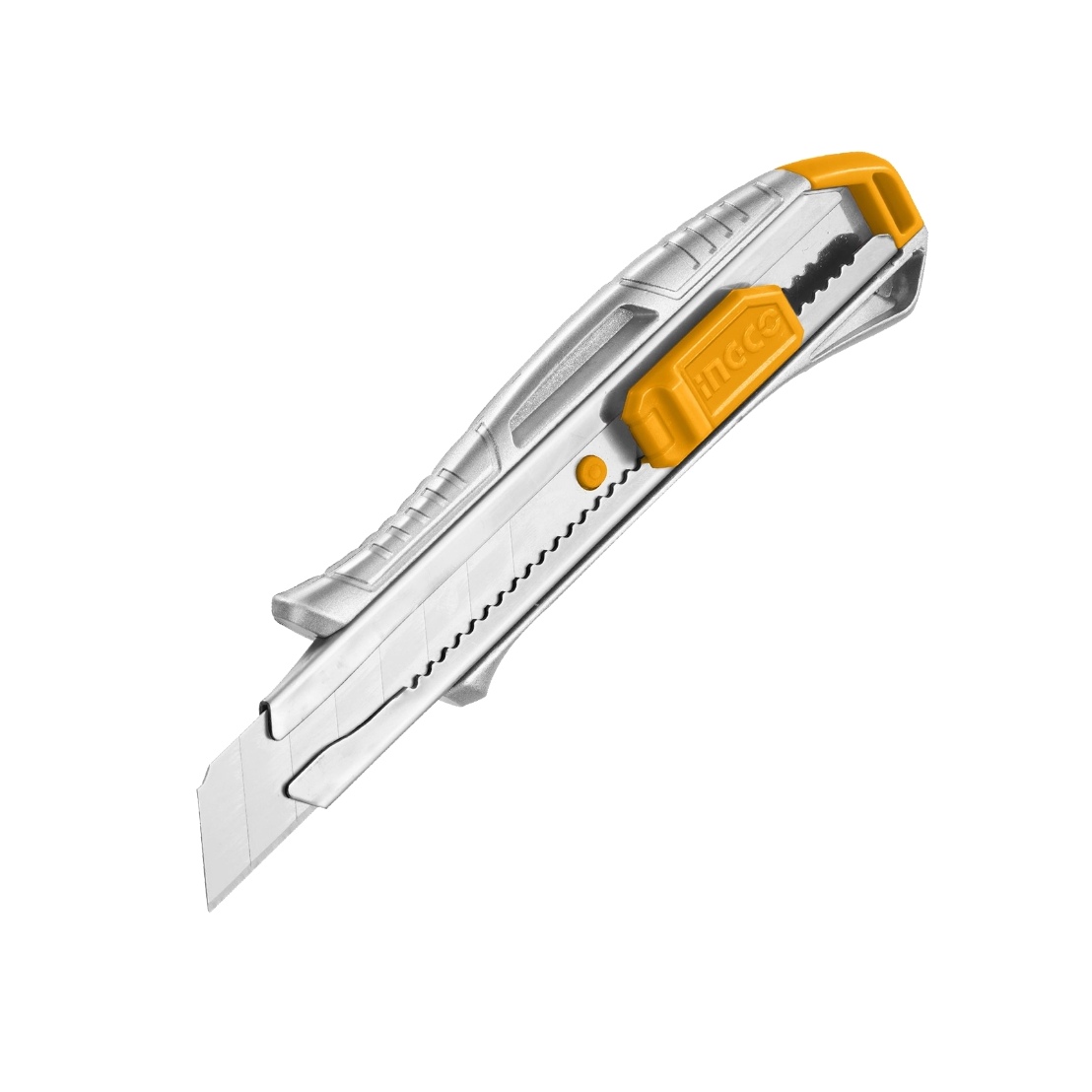CUCHILLO CARTONERO ALUMINIO INGCO 18X100 MM HKNS11807 - 2