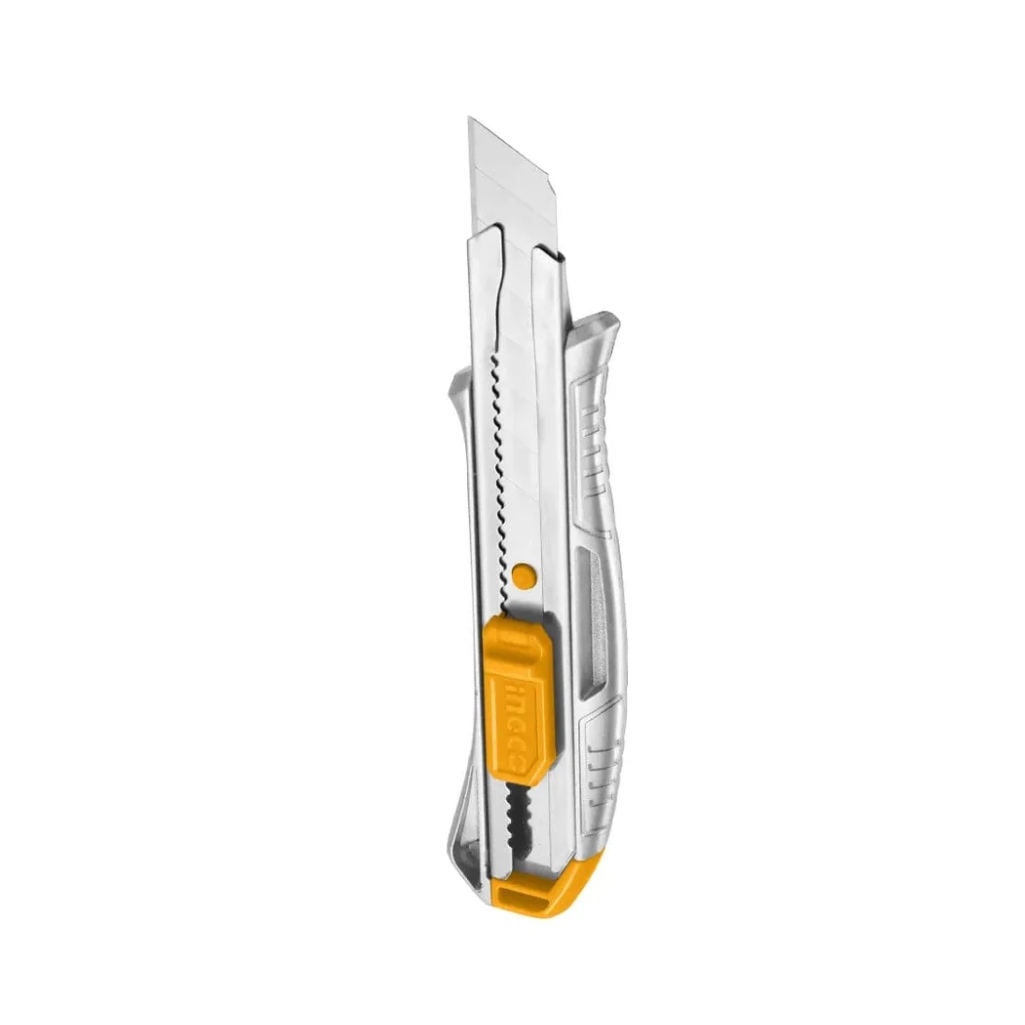 CUCHILLO CARTONERO ALUMINIO INGCO 18X100 MM HKNS11807 - 3