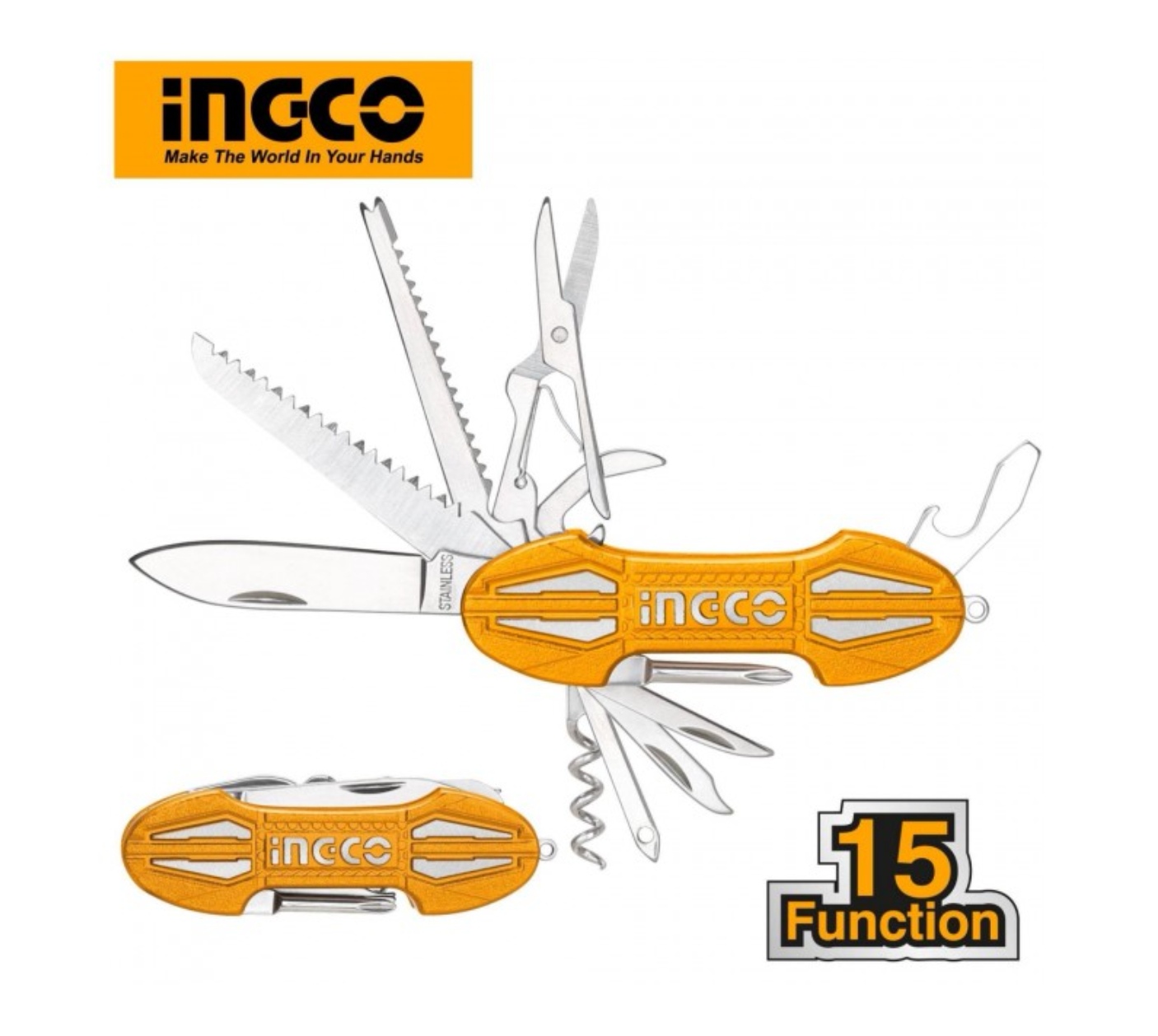 NAVAJA INGCO MULTIHERRAMIENTA 15 FUNCIONES HMFK8158 - 9