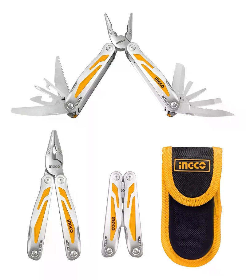 ALICATE INGCO MULTIHERRAMIENTA 15 FUNCIONES + FUNDA HFMFT0115 - 1
