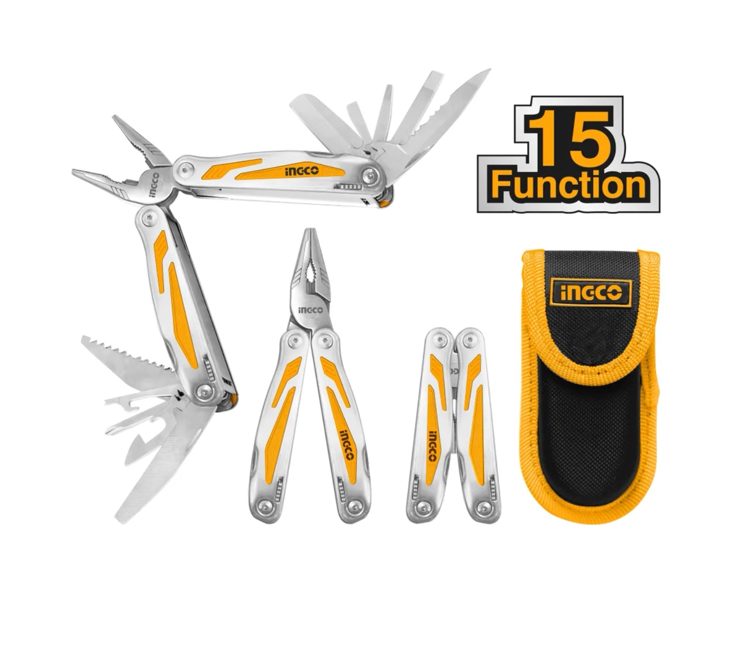 ALICATE INGCO MULTIHERRAMIENTA 15 FUNCIONES + FUNDA HFMFT0115 - 8