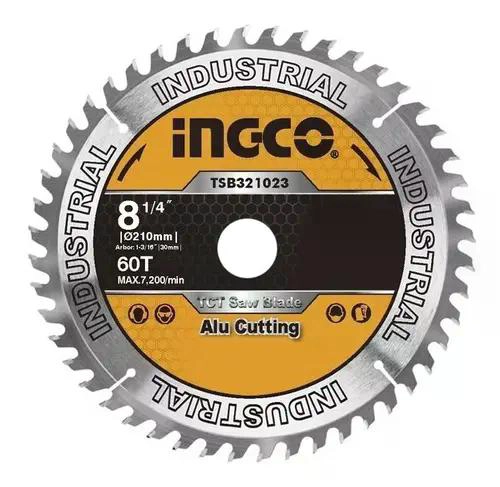 DISCO SIERRA CIRCULAR INGCO INGLETEADORA 60T 8-1/4 PU 210 MM - 1