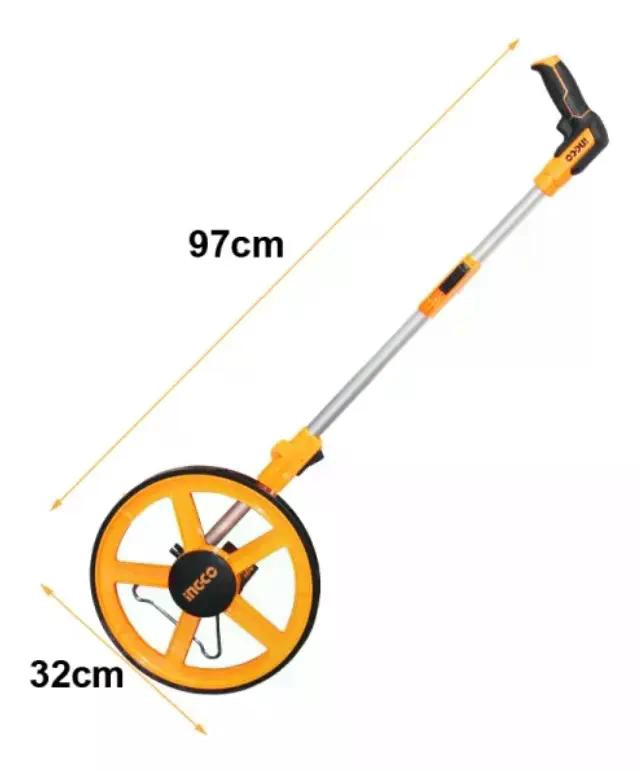 ODÓMETRO INGCO DIGITAL RUEDA MEDICIÓN 32 CM + BOLSO HDMW23 - 3