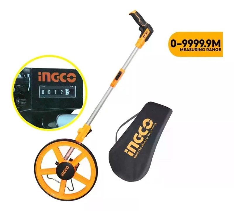 ODÓMETRO INGCO DIGITAL RUEDA MEDICIÓN 32 CM + BOLSO HDMW23 - 6