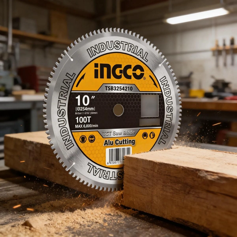 DISCO DE SIERRA INGLETEADORA INGCO INDUSTRIAL 100T 10 PULGAD - 1