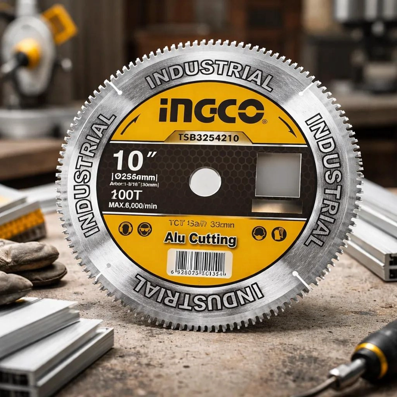 DISCO DE SIERRA INGLETEADORA INGCO INDUSTRIAL 100T 10 PULGAD - 3
