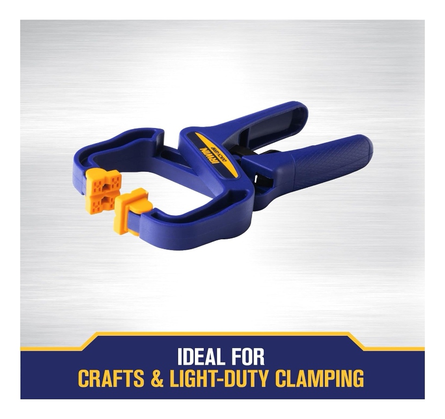 PRENSA IRWIN MANO HANDI CLAMP 38 MM 1.5 QUICK-GRIP 59100CD - 6