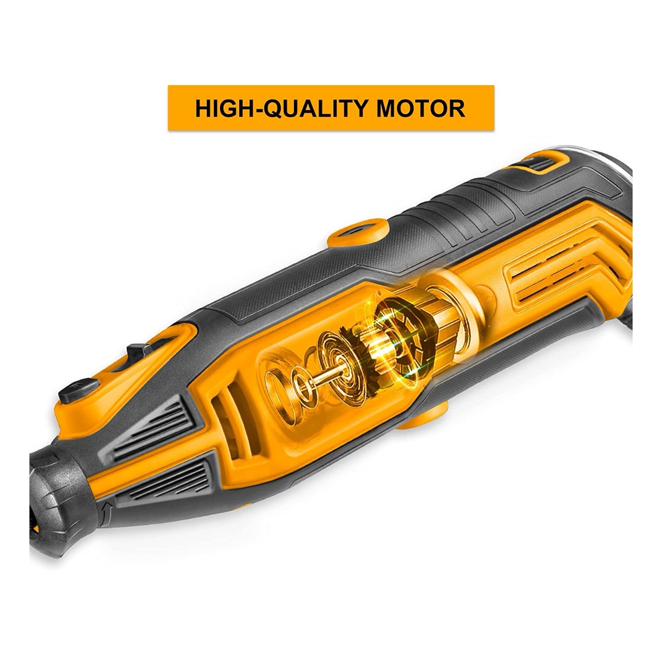 MINI TORNO MULTIPROPÓSITO INGCO 130W + 109 ACC MG13328 - 5