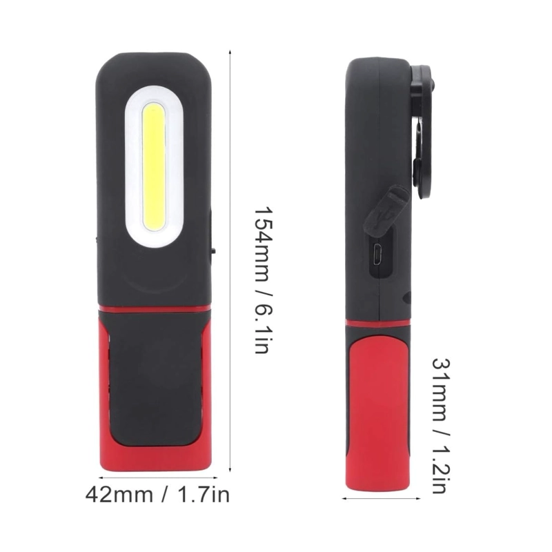 LINTERNA LED RECARGABLE WADFOW 80-320 LÚMENES USB-C WFL7508 - 2