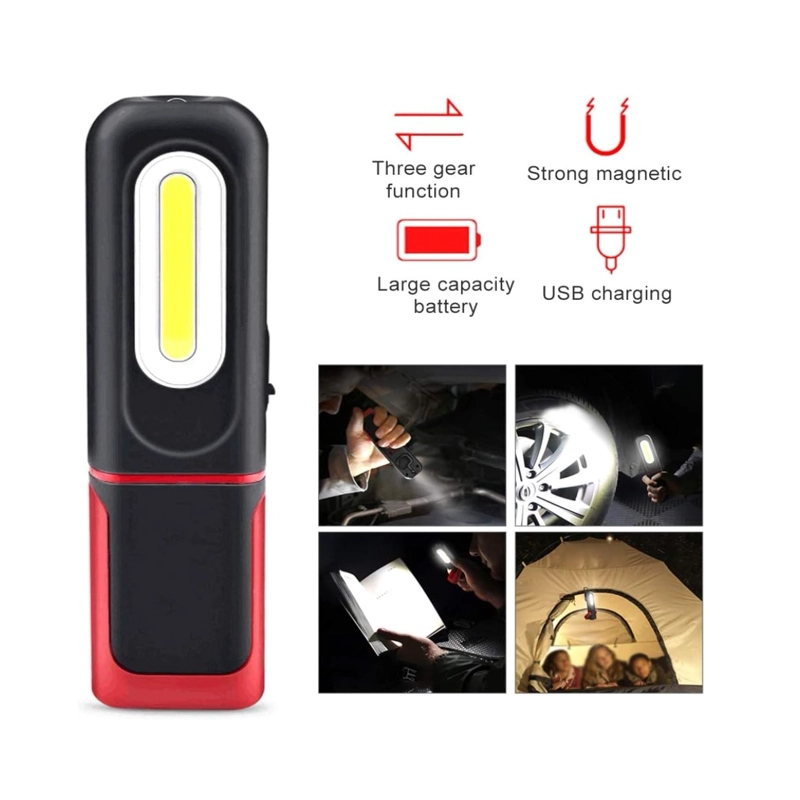 LINTERNA LED RECARGABLE WADFOW 80-320 LÚMENES USB-C WFL7508 - 7