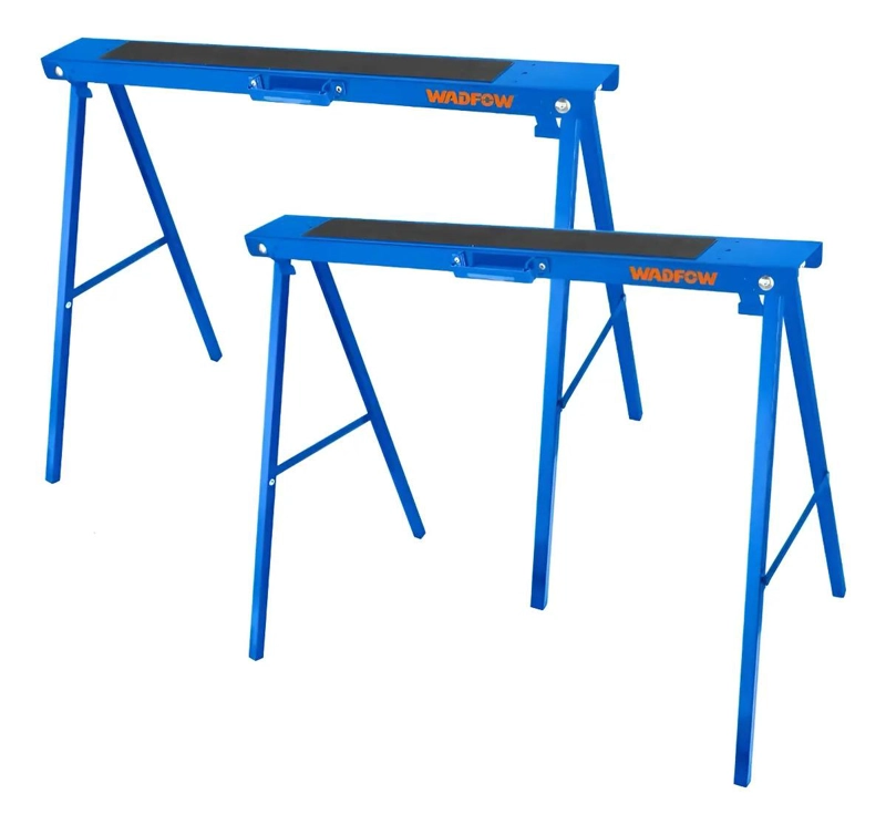 SET 2 CABALLETES WADFOW PLEGABLES 100 KG 99X48X78 CM WDZ1510 - 4