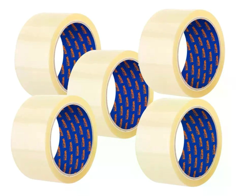 CINTA ADHESIVA PARA EMBALAJE 48 MM 100 M TRANSP WADFOW COLOR TRANSPARENTE - 3