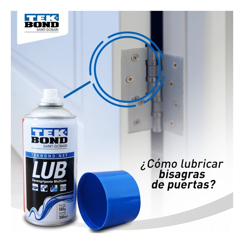 DESENGRIPANTE MULTIUSO LUBRICANTE SPRAY 300 ML TEKBOND ANTIC - 7