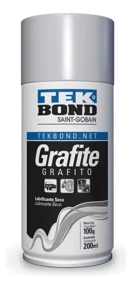 LUBRICANTE DE GRAFITO EN SPRAY 200 ML 100 GR LUBRICANTE SECO - 1