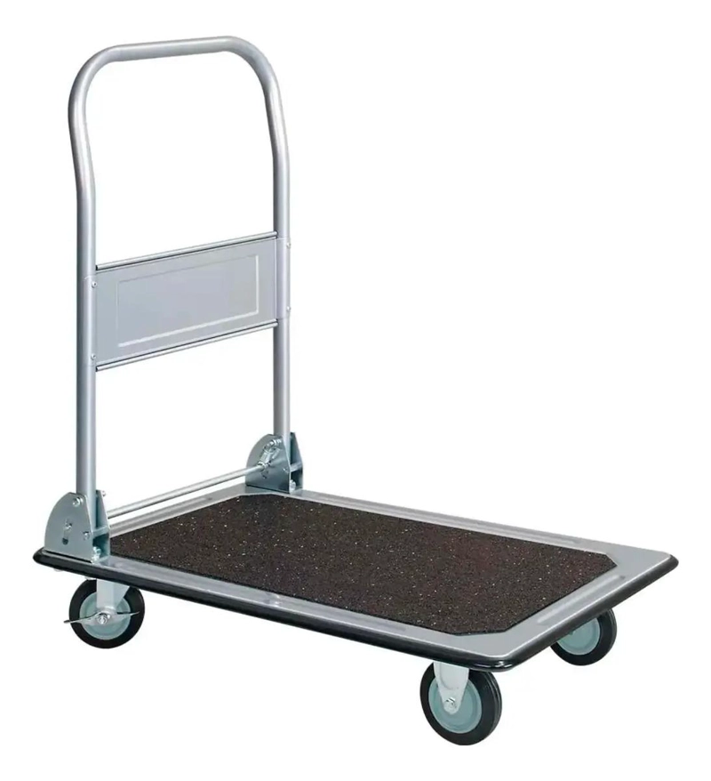 CARRO PLEGABLE SIN MARCA HC150A 150 KG 73 X 47 X 82 CM ACERO MIRLO - 3
