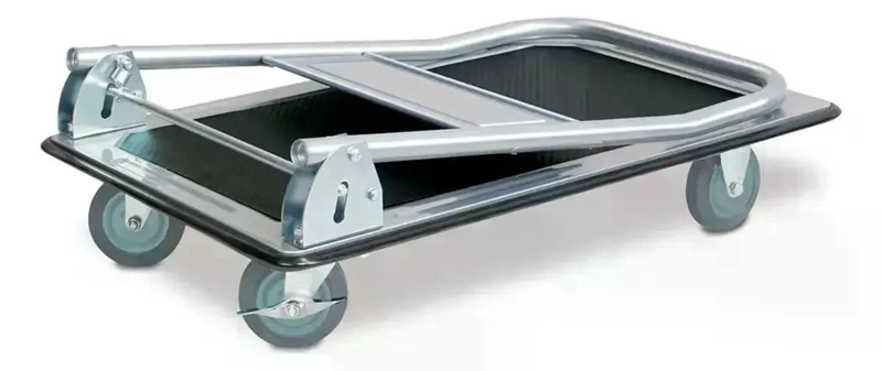 CARRO PLEGABLE SIN MARCA HC150A 150 KG 73 X 47 X 82 CM ACERO MIRLO - 4