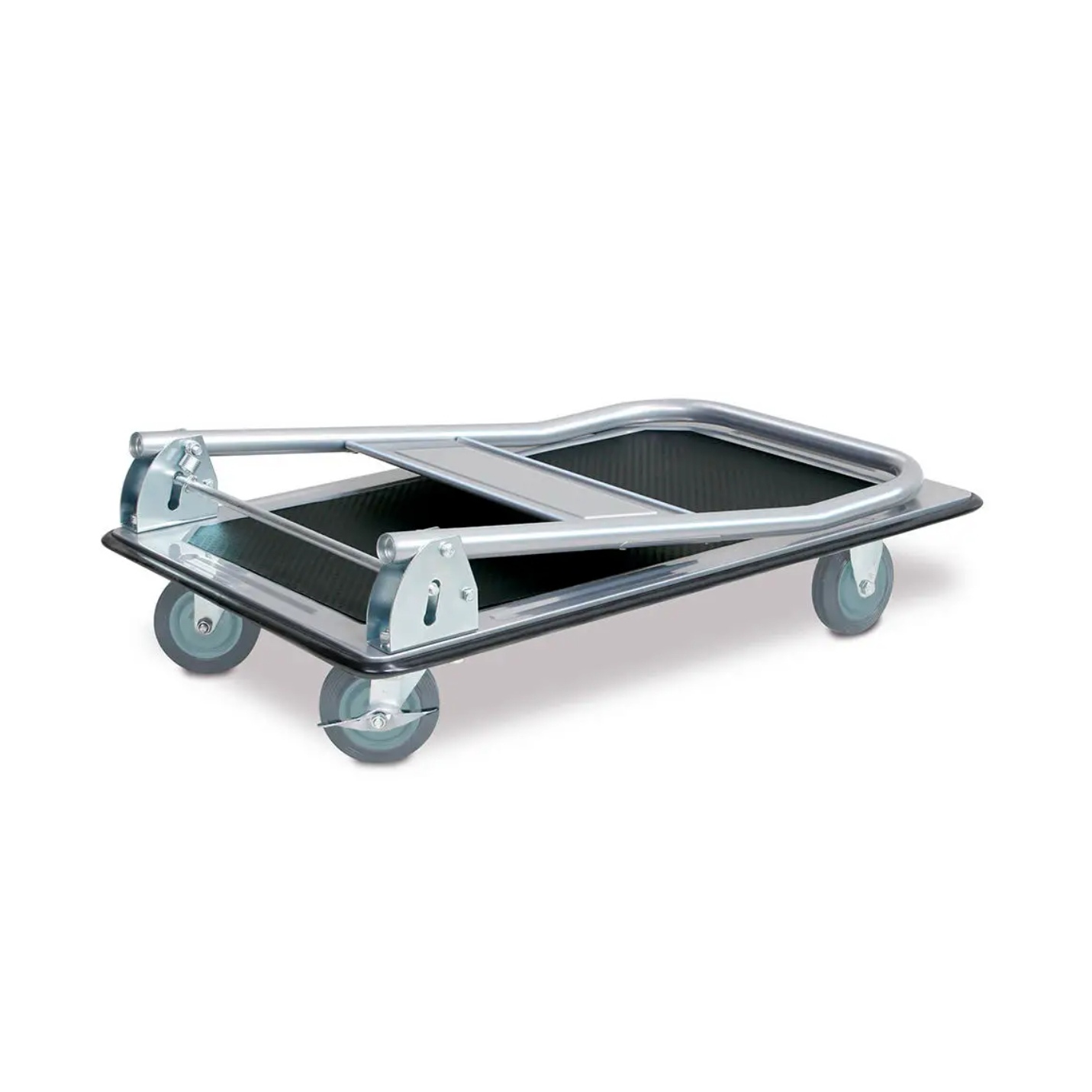 CARRO PLEGABLE SIN MARCA HC150A 150 KG 73 X 47 X 82 CM ACERO MIRLO - 4