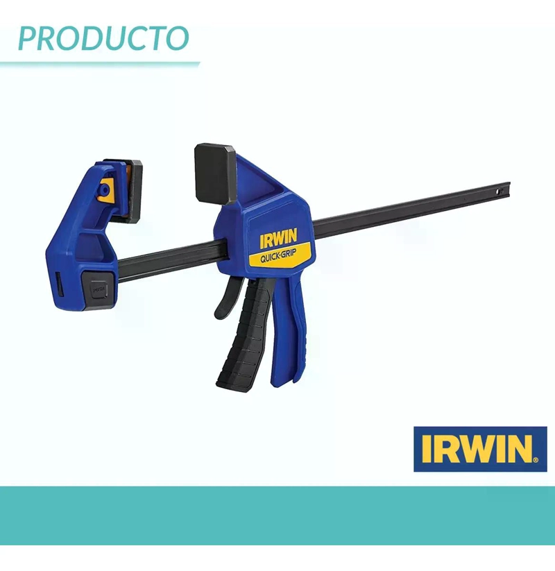 PRENSA IRWIN LIBERACION RAPIDA BARRA QUICK-GRIP 45 CM SL300 - 7